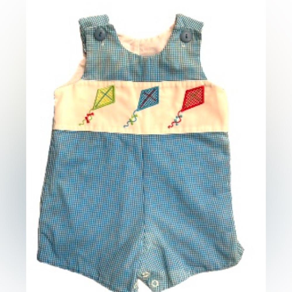 Classic shortall romper